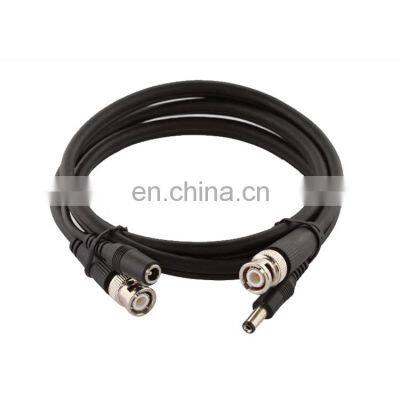 10M 15M 20M Camera Power Cable Coaxial Cable Rg59 CCTV Cable With Bnc Dc Connectors