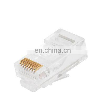 Connector Rj45 For Cat5 Cat 5E Utp Ftp Internet Cable Plug