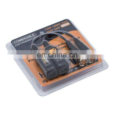 Best selling cctv accessories ahd hdcvi tvi cvbs 1080p 3mp 4mp 5mp 8mp hd video balun for cctv