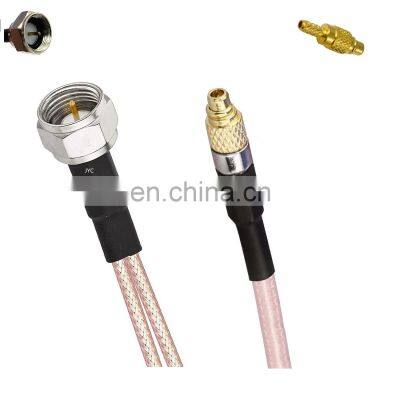 Hot Products RF Coaxial Cable Coaxial MCX Plug MMCX RG316 F Male Connector Industrial 1000M Min JY1001-4D Brass/plastic CN;JIA