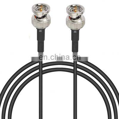Cable Coaxial Rg58 RG6 RG174. Enchufe BNC. Enchufe BNC. 1 M - 2 M - 3M - 5m. CCTV PVC Jacket BNC Male to Male Jumper Cable 50ohm