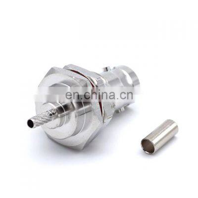 BNC female to crimp RG174 RG316 RG58 connector