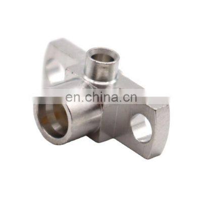 Stainless steel SMP Male for RG402 RG405 2-hole Flange RF Adapter