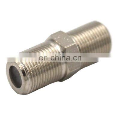 RF coaxial connector F female to F female connector nickel plated