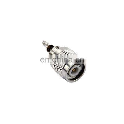 Coax male plug clamp rf coaxial tnc type connector for lmr200 400 rg8 rg179 cable in USA