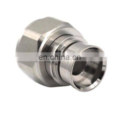 4.3-10 adaptadores 7 / 16 Din rotuladores para cables coaxiales 1 / 2 '' cable blando para la fabrica de precios de conector RF