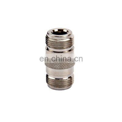 N a n, adaptador Coaxial, conector de doble enchufe.