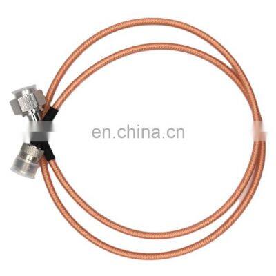 Cable coaxial coax male N plug to N male plug RG142 jumper cable