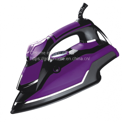 Steam iron, hand-held steam iron, clothes ironing machine