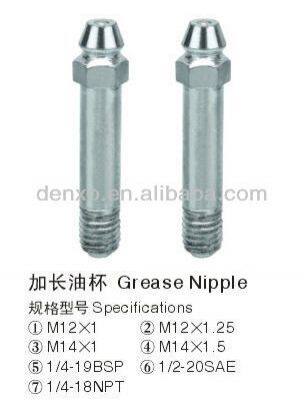 180 degree Long type Grease Nipple for Lubricating