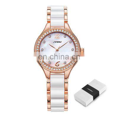 Sinobi Luxury Dress Chain Watches Woman Fashion Ladies Bracelet Watch S9581L