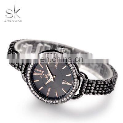 SHENGKE K0089LBracelet Watches Wrist Lady Jewelry Clasp Alloy Ultra Slim Band Handwatch Dropshipping Women Watch
