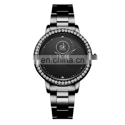 Fashion Diamond Quartz Wrist Watch Woman Luxury Diamond Bling Woman Watches Customize Logo Brand your logo Timepieces