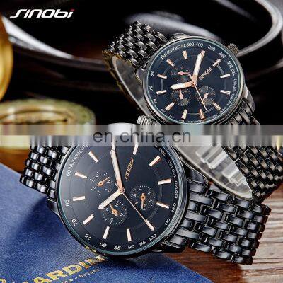 SINOBI Charm Gentlewomen Handwatchs Femanine Daily Causual Quartz Wristwatches Blind Shipping Watchs S9268L-D