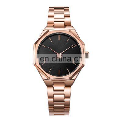 Rose Gold Custom Logo Watch Waterproof Men Wristwatch Brand Your Own Luxury OEM Watch Relojes Hombre Relogio Masculino