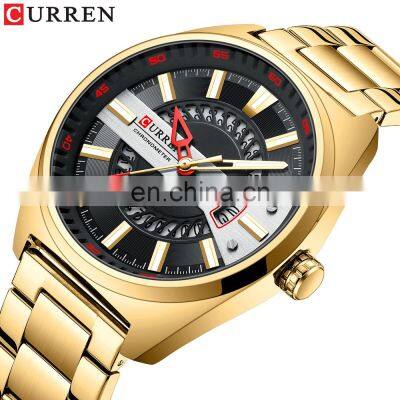 Curren 8403 Men Watch Sport Top Brand Luxury Waterproof Full Steel Quartz Clock Men Relogio Masculino