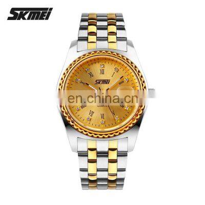 Fashion luxury business men watch brand Skmei 9098 relogio masculino china export good quality quartz wristwatch