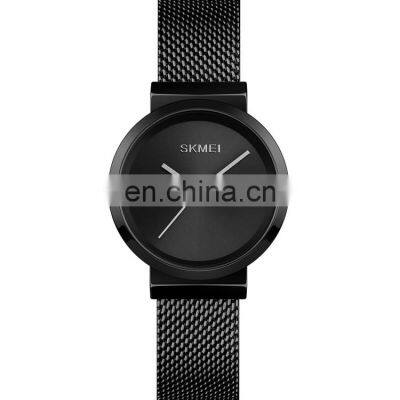 Luxury fashion watch brand Skmei 1595 japan movt 30m waterproof stainless steel ladies quartz writhwatch
