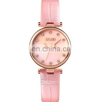 luxury lady watch skmei 1777 girls watch wrist wholesaler mov't waterproof wholesale custom logo watches with gift box