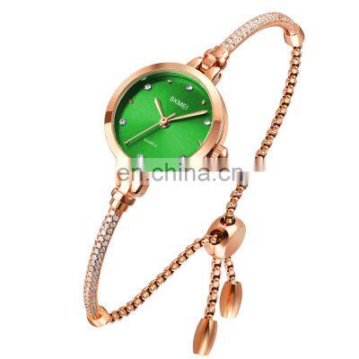 Top Luxury Brand Bracelet Wristwatch Skmei 1805 Wholesale Hot Selling 3ATM Stainless Steel Quartz Ladies Watches