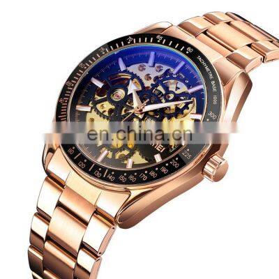 SKMEI 9194 mechanical watch oem men watch automatic japan movt quartz stainless steel back