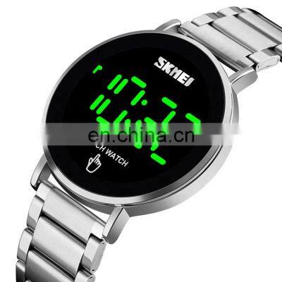 trendy wholesale SKMEI 1550 New touch screen LED watch Unisex waterproof