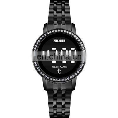 relojes skmei 1669 gold watch relogio digital steel wristwatches