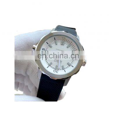 Top Hot Sale 44mm Sports Stainless Steel Sapphire Crystal Watch Mechanical Automatic Men's Watch