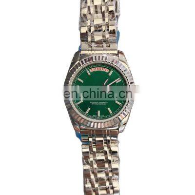 Custom Brand Luxury Men's Casual Strip Stud Steel Band Dual Calendar Micro Waterproof Outdoor Quartz Watch Ladies Watch