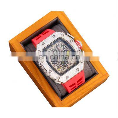 Luxury Men's Fashion New Stainless Steel Case Imported Automatic Mechanical Movement Sports Watch