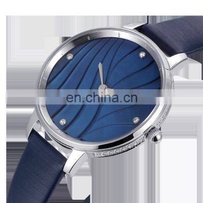 Wholesale Womens Luxury Stone Dial Watches Latest Stylish Relojes De Mujer Women Waterproof Watches Japan Quartz Women Watches