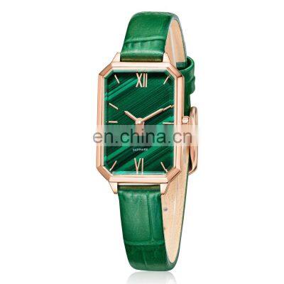 Hot Sale Square Ladies Watch Simple Rose Gold Luxury Women Wrist watch Stainless Steel Waterproof Womens Quartzwatches