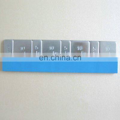 Hot sale Fe/steel/rion adhesive wheel balance weights zinc coated wheel weights