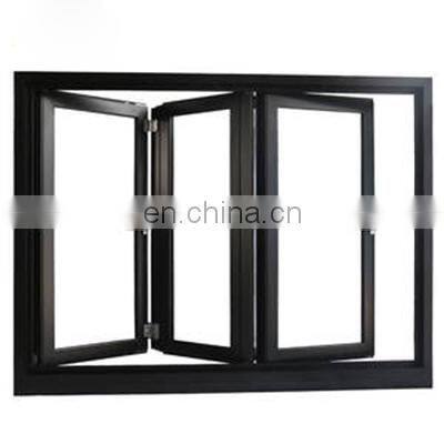 Australian standard Soundproof Popular Double Glazed Aluminum Bi-folding Windows
