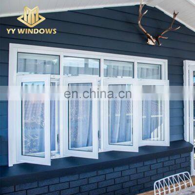 USA standard casement glass windows and Aluminum frame casement window for home