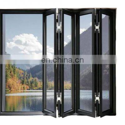 YY Factory Windows Doors Modern Design New Villa House Sound Proof Aluminium Bi-Fold Folding Window