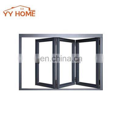 USA/Canada Certified beautiful double glazing insulated aluminium bi-folding window