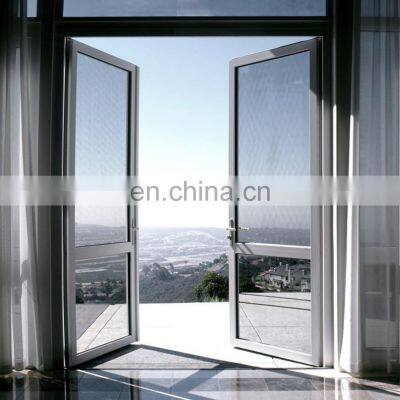 America standard interior glass casement door with sound insulation 40db aluminum casement door