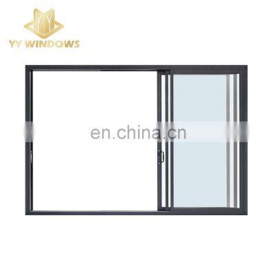 Australian standard aluminum double glazed interior sliding pocket doors with AS2047 label