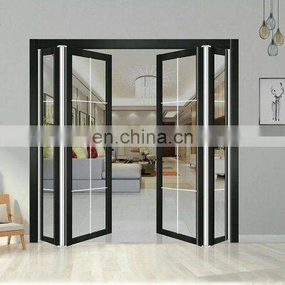 America standard graphic design commercial double glass aluminum french door security doors