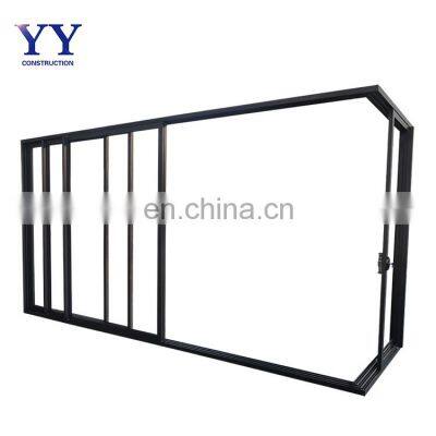 YY designed Australia standard modern Corner aluminum sliding door with double gazed glass for home or apartment use