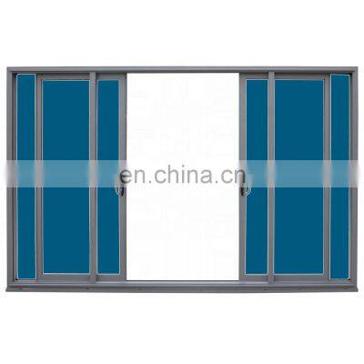 USA Market High Energy Saving Aluminum Sliding Door Used Exterior Door for Hotel Sale with Installation Guidance