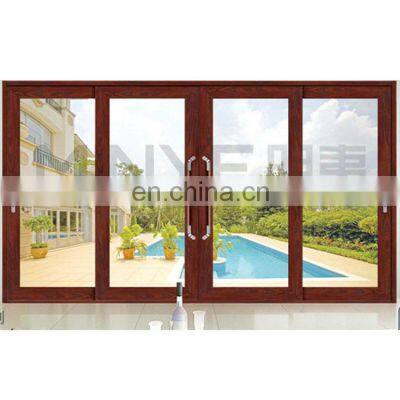 Aluminum Double Glazed Sliding Doors