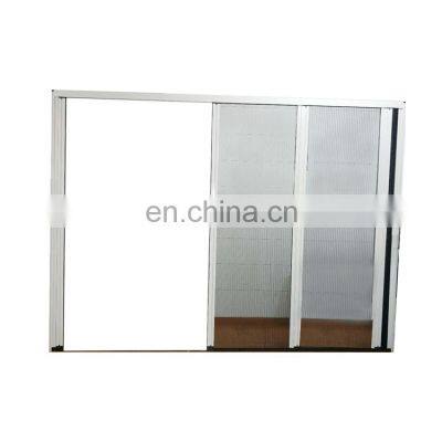 Aluminum profile fiberglass mosquito screens and retractable roller insect fly window screen