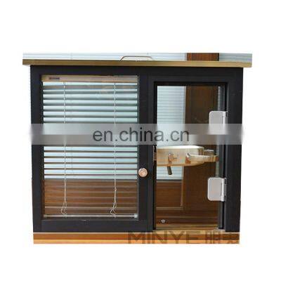 inside double glass window/curved glass windows/windows with blinds inside