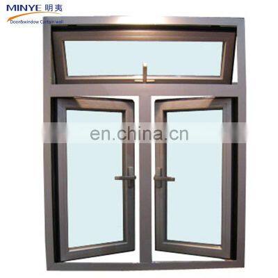 High aluminum floor to ceiling window big high aluminum windows