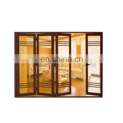 German design Sound Insulation Aluminum main door Folding Doors