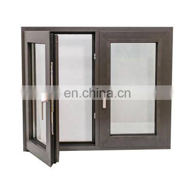 2022 good aluminum frame Glass 36 x 72 casement windows made in China