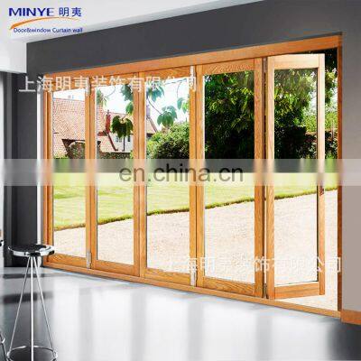 Hot products specializing in manufacturing folding doors aluminum alloy