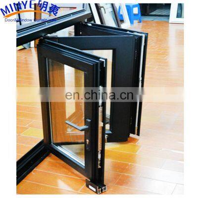cheap and fine aluminum alloy folding Windows for business and home
